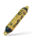 Small Gold Color Metal Mezuzah Case with Stones, Enamel - Choice of Colors