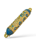 Small Gold Color Metal Mezuzah Case with Stones, Enamel - Choice of Colors