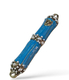 Small Pewter and Metal Mezuzah Case with Gleaming Stones, Enamel - Choice of Colors