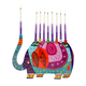 Yair Emanuel Fun Chanukah Menorah, Elephant