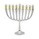 Yair Emanuel Classic Large Hanukkah Menorah - 12 Inches Height