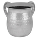 Netilat Yadayim Wash Cup with Hammered Finish - Stainless Steel