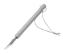 Adi Sidler, Contemporary Style Torah Pointer with Etched Hebrew Words  Silver
