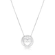 .925 Sterling Silver Necklace, Mom Pendant - Option: Rose Gold Plate or Silver
