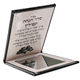 Compact Decorative Flip Open Mirror Case for Tefillin with Blessing