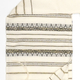 Gabrieli Handwoven Hagar Off White Wool Tallit Set Black and Gold Stripes