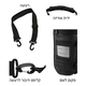 Insulated Weatherproof Tallit and Tefillin Bags with Aaronic Prayer  Blue