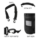 Insulated Weatherproof Tallit and Tefillin Bags  Gray