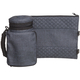 Insulated Weatherproof Tallit and Tefillin Bags  Gray Blue
