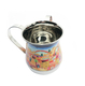 Yair Emanuel Metal Netilat Yadayim Wash Cup, Enamel Jerusalem Design