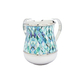 Yair Emanuel Metal Netilat Yadayim Wash Cup, Blue Abstract Design