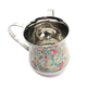 Yair Emanuel Metal Netilat Yadayim Wash Cup, Colorful Floral Design