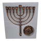 Classic Copper Chanukah Menorah