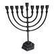 Classic Pewter Color Chanukah Menorah