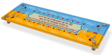 Dorit Judaica Lucite Challah-Bread Tray, With Quote