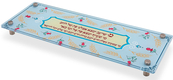 Dorit Judaica Lucite Challah-Bread Tray, With Quote