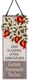 Dorit Judaica Lucite Wall Hanging, Colorful Pomegranates with English Home Blessing