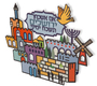 Dorit Judaica Colorful Jerusalem Wall Plaque - If I forget Jerusalem