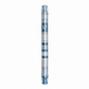 Yair Emanuel Anodized Aluminum Cylinder Mezuzah Case, Shades of Gray Stripes