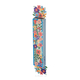 Dorit Judaica Acrylic Mezuzah Case, Pastel Flowers