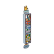 Dorit Judaica Acrylic Mezuzah Case, Colorful Jerusalem Design