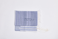 Shir Wool Tallit Non Slip Prayer Shawl - Contemporary Denim Color Stripes