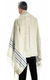 Talitnia Zion Paz Tallit Prayer Shawl - Blue Gold Stripes