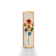 Israel Museum Mezuzah Case, Metal and Glass - Colorful Cluster