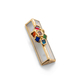 Israel Museum Mezuzah Case, Metal and Glass - Colorful Cluster