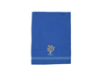 Yair Emanuel Dish Towel, Embroidered Pomegranate Tree - Blue