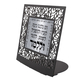 Dorit Judaica Table Stand, Teachers Blessing � Charcoal Gray