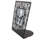 Dorit Judaica Table Stand, Song Blessing Lu Yehi � Charcoal Gray