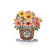 Dorit Judaica Table Stand Flower Design - Bounty and Success
