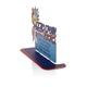 Dorit Judaica Table Stand - Good People Along The Way Song, Hebrew