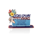 Dorit Judaica Table Stand - Good People Along The Way Song, Hebrew