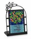 Dorit Judaica Metal Table Stand, Psalms Quote - 