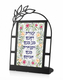 Dorit Judaica Metal Table Stand - Blessing for Parents and Grandparents