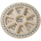 Melamine Rosh Hashanah Plate for Simanim - Blue