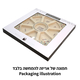 Melamine Rosh Hashanah Plate for Simanim - Blue
