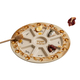 Melamine Rosh Hashanah Plate for Simanim - Earth Tones