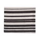 Yair Emanuel Hand Embroidered Silk-Cotton Tallit Set, Classic Black Stripes
