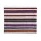 Yair Emanuel Hand Embroidered Silk-Cotton Tallit Set - Colorful Stripes