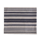 Yair Emanuel Hand Embroidered Silk-Cotton Tallit Set - Gray Stripes