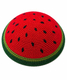 Red DMC Knitted Kippah - Watermelon Design
