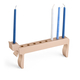 Arik Weiss Champagne Chai Chanukah Menorah - Israel Museum