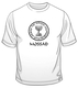 Mossad and Menorah Emblem Short Sleeve T-Shirt