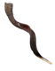 Extra Large Yemenite Kudu Shofar - Half Polished Half Natural