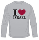 I Love Israel Long Sleeved T-Shirt