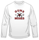 Guns n' Moses Long Sleeved T-Shirt