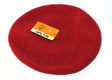 Womens Classic Red Cotton Beret